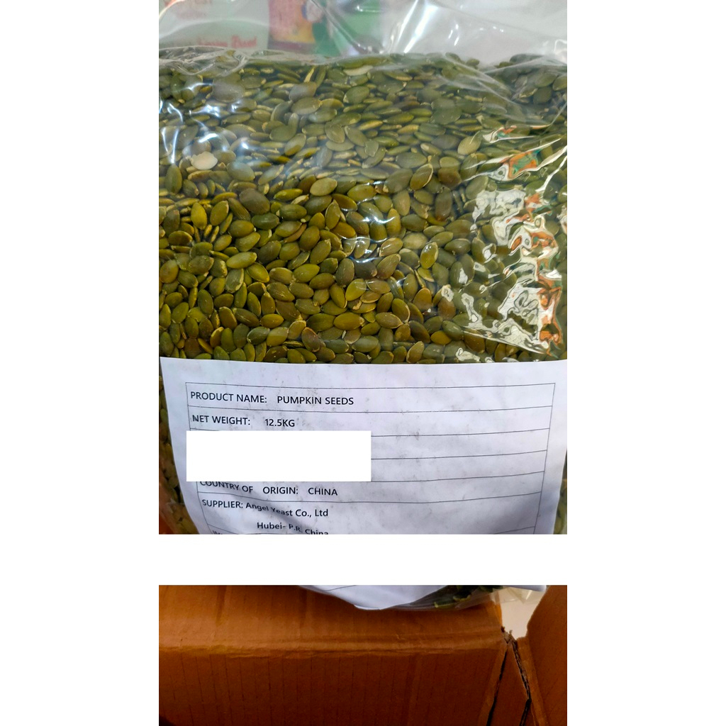 

12,5 Kg Pumpkin Seed /Biji Labu Mentah Grade AAA - Grosir by KN