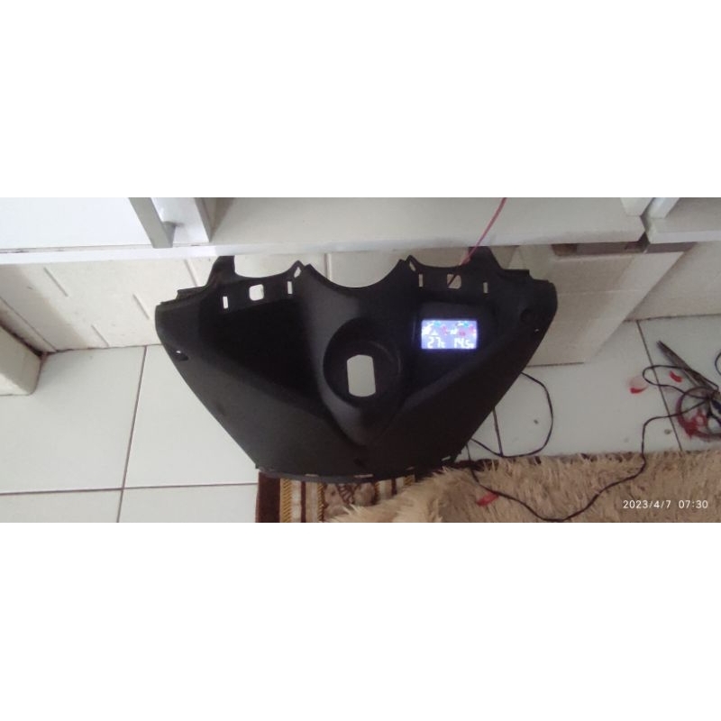 Dashboard Nmax Old dengan Penunjuk Suhu Mesin dan Voltmeter