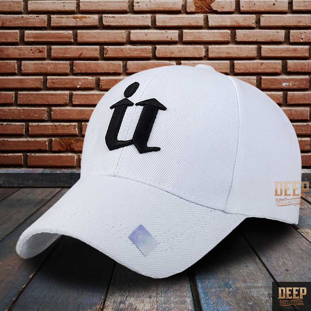 Topi Baseball Pria / Wanita Dewasa | Topi Putih Casual Laki Laki / Perempuan | Topi Santai Cowok Cew