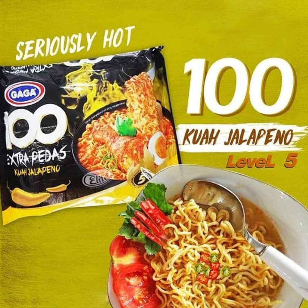 MI INSTAN GAGA 100 75g / MIE INSTAN ANEKA VARIAN