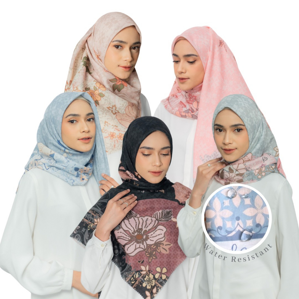 Ricis by Khayra - AZALEA SCARF | Hijab Anti Air | VOAL ULTRAFINE