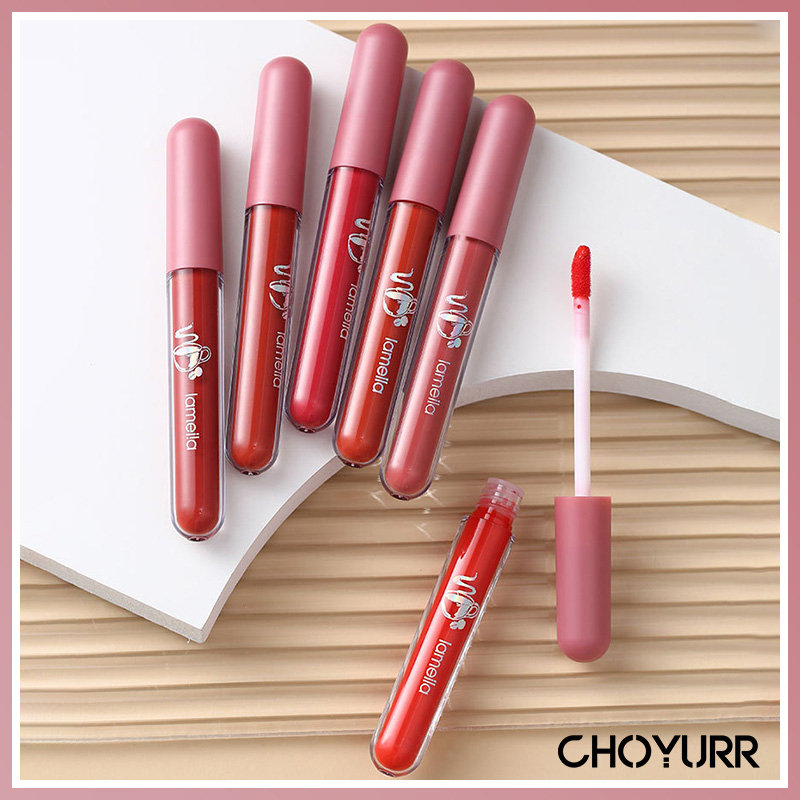 【COD】Lip Glaze Lipstik Cair Lip Gloss Pelembab Silky Misty Matte Lipstick Anti Air Lipstick Velpet Lip Gloss -CH