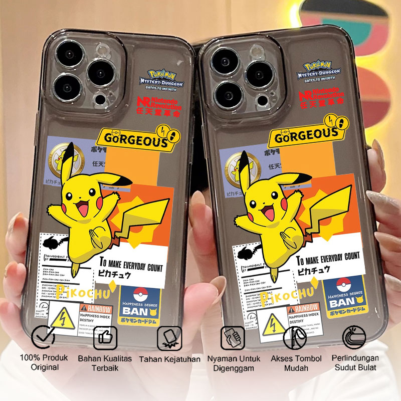 Case Softcase Bening Black VIVO Y20 Y20i Y12S Y20S Y20 SG  Case Silikon Clear Case