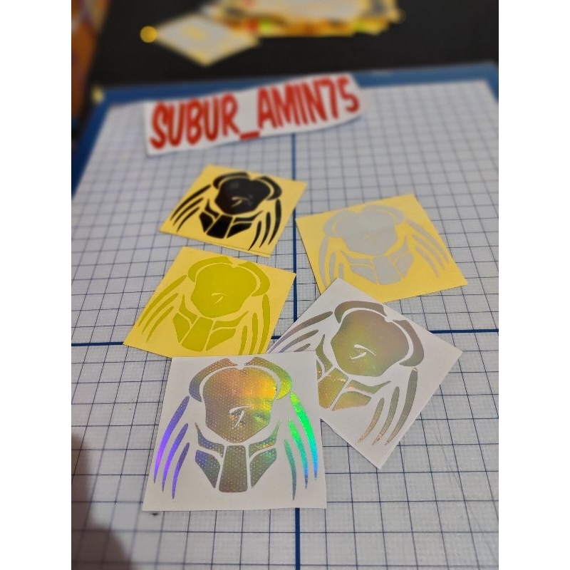 Stiker Predator