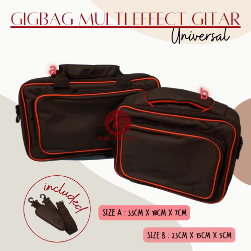 Tas Gigbag Untuk Multi Effect Gitar Effect Gitar Universal