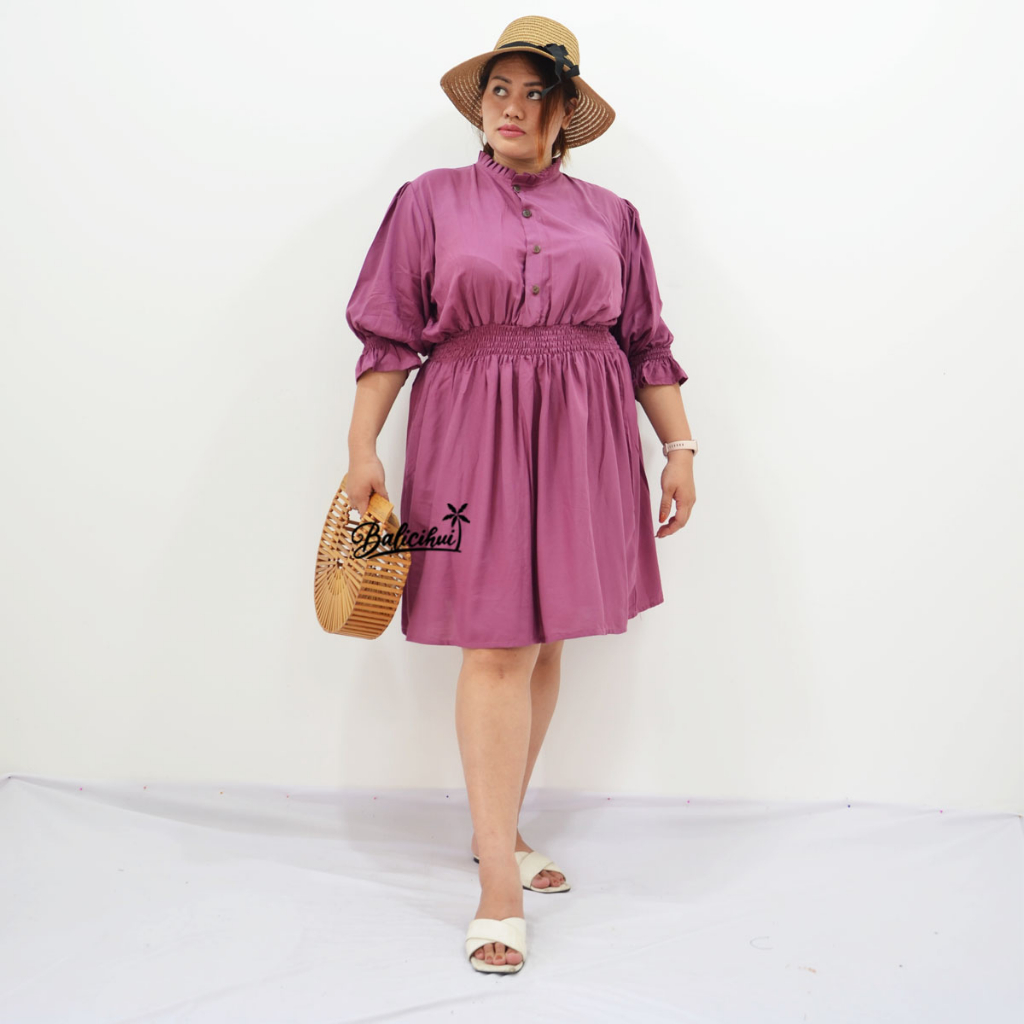 Balicihui Dress Ayudia Dress Jumbo Plus Size Big Size