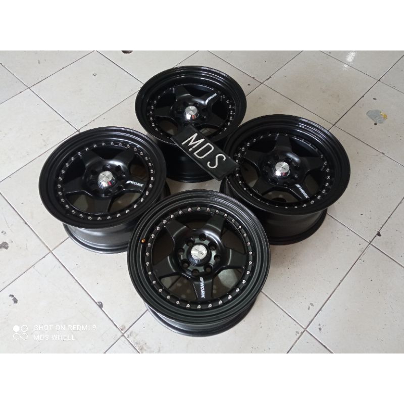 Velg Mobil Seken Ring 15 WORK MEISTER R15X7-8