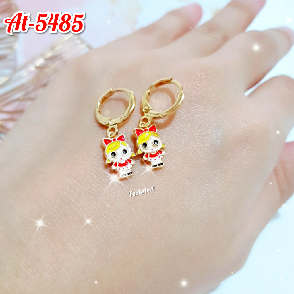 ANTING CLIP ANAK MOTIF KARTUN LOL ANTI ALERGI/AT-5485/AT-5608