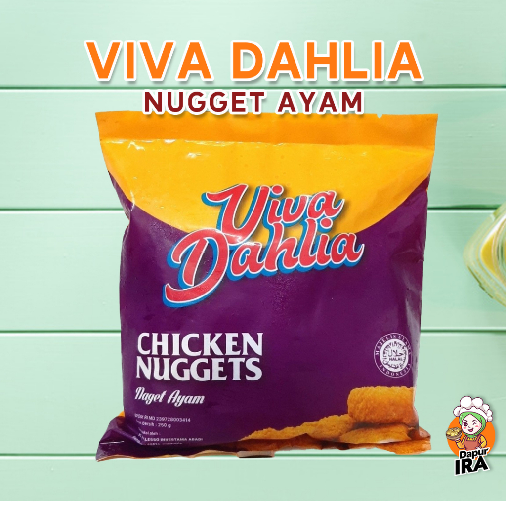 

viva Dahlia Chicken nugget ayam 500 gram | viva dahlia nuget 250g