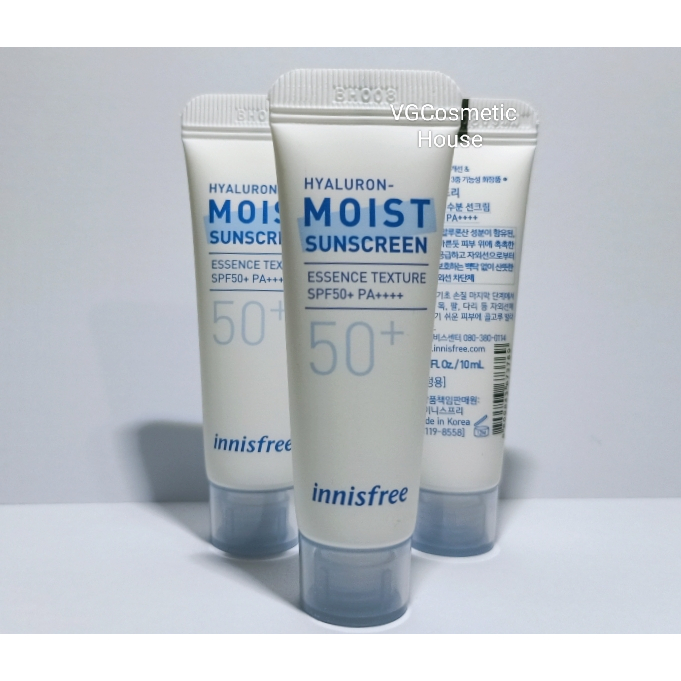 Innisfree  Triple Shield / Hyaluron Moist / Mild Cica - Sunscreen Travel size 10ml