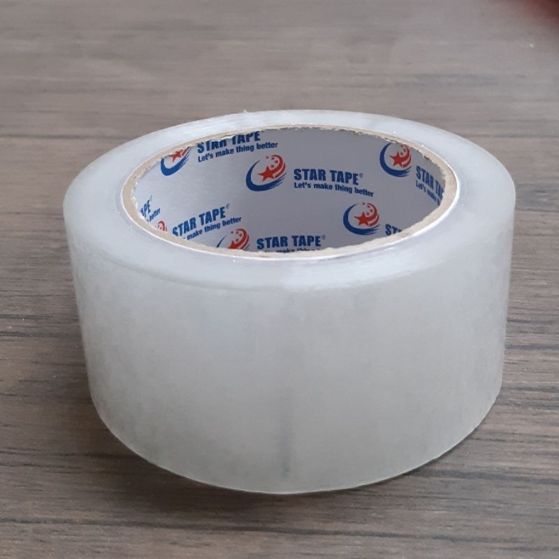 

StarTape/Isolasi/Lakban Bening 45 mm x 90 Yard