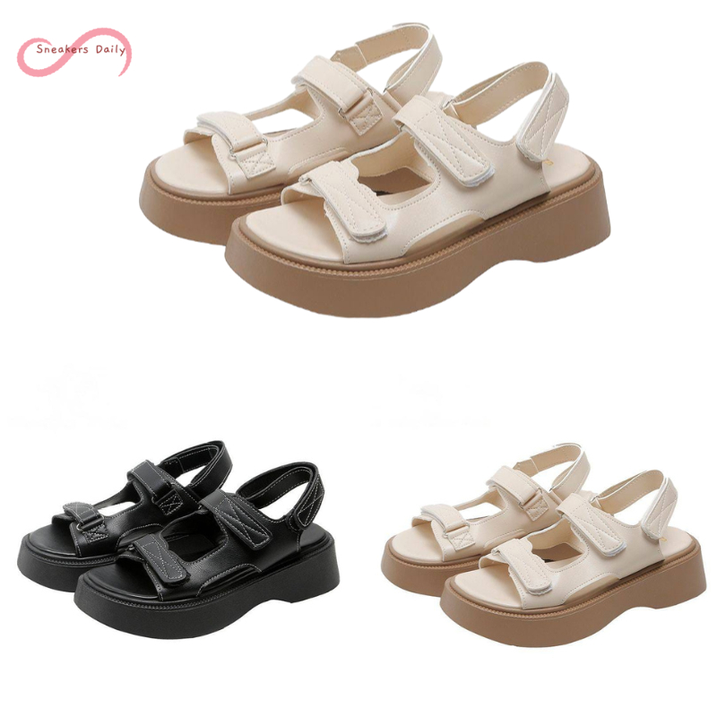 COD Sneakersdaily 452 Sandal Wedges Model Baru Wanita Kualitas Premium