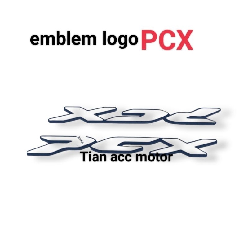 emblem logo PCX 160 emblem timbul PCX 160