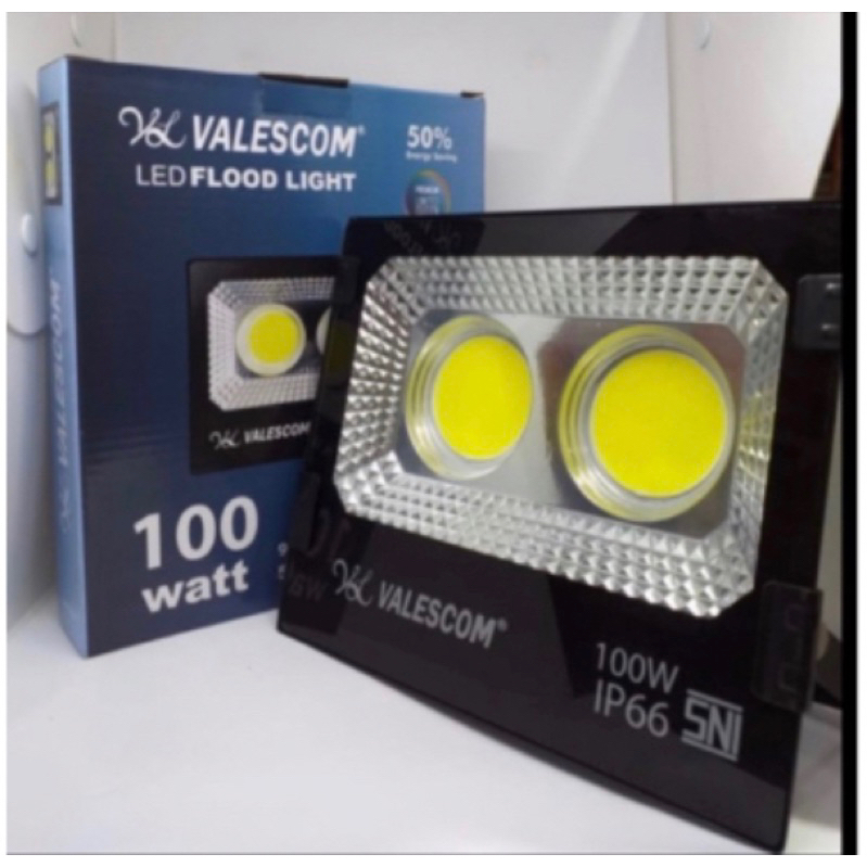 Lampu Sorot Tembak Led 100 Watt 100W mata COB Bulat VLC