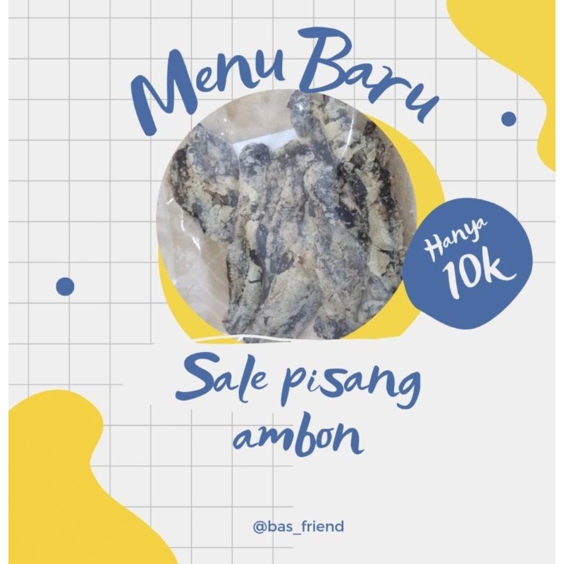 

sale pisang ambon