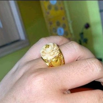 Cincin Gading Gajah Emas
