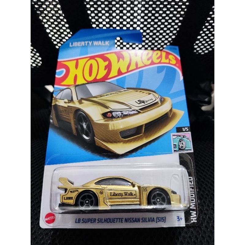 HOT WHEELS - LOTG NISSAN SILVIA S15 LBWK GOLD