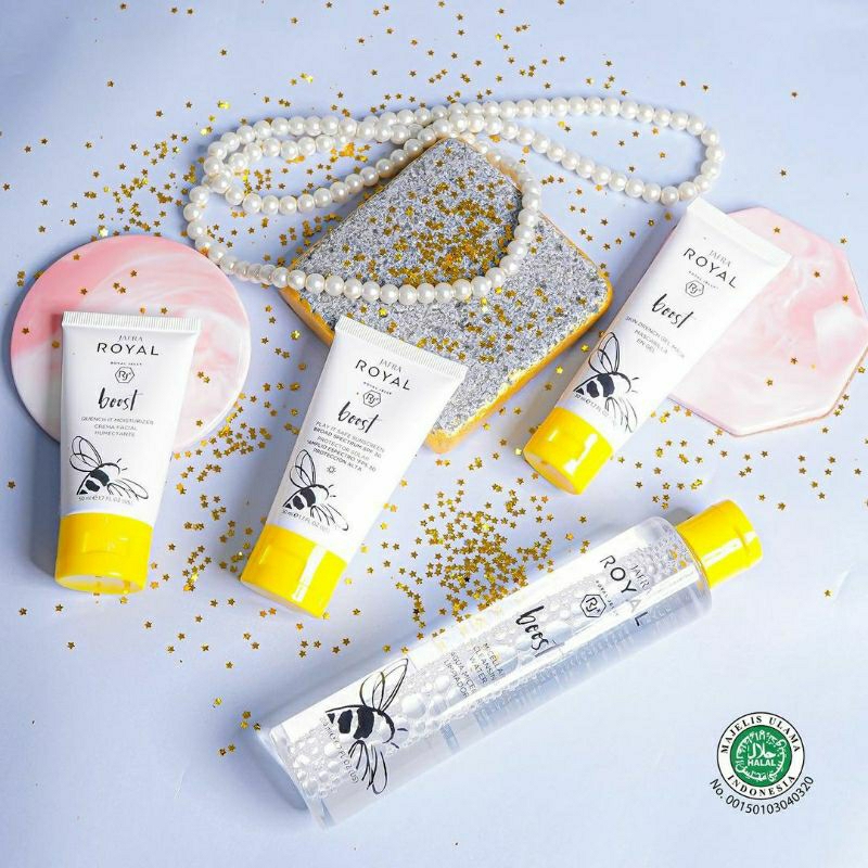 Jafra Travel Size Mini Tube Royal Jelly Boost White