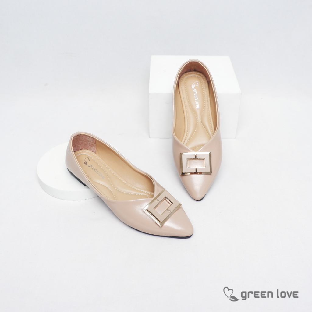 Green Love Sepatu Flat Wanita BEATRIX