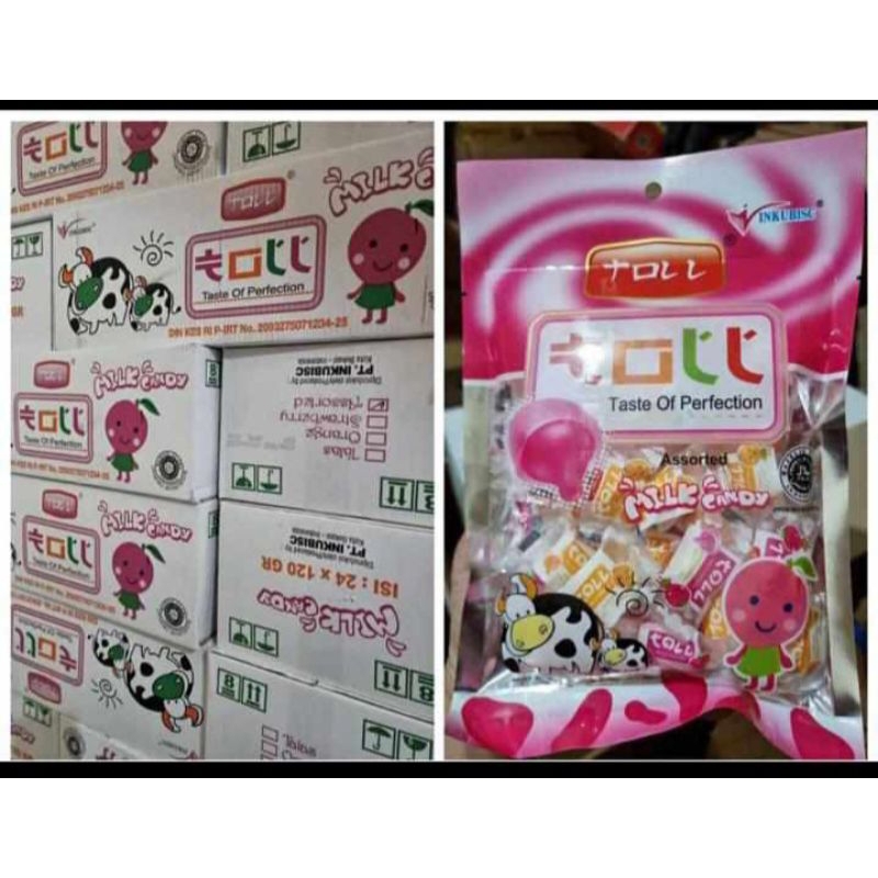 

PERMEN SUSU TOLL/TOLL CANDY 120GR