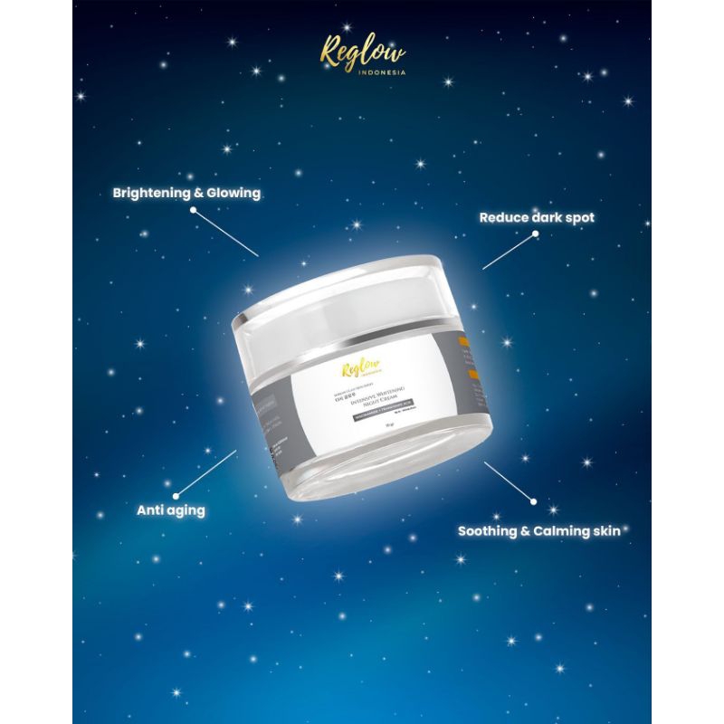 Night cream Reglow cream flek hitam