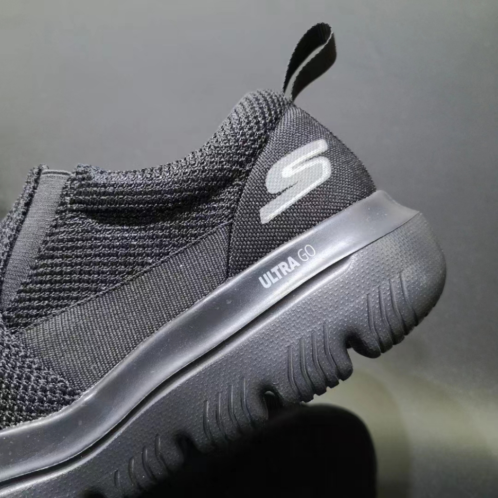 Sepatu SKECHERS  Pria Archfit ballin  kasual sepatu casual sepatu pria hitam  slip on cowok