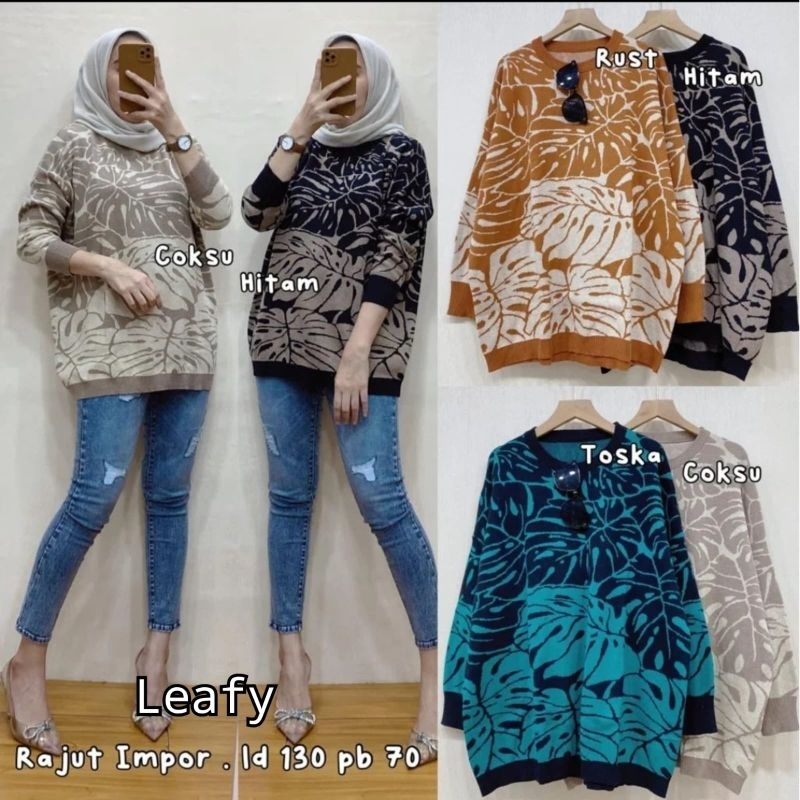 LEAFY RAJUT IMPORT BY BUTIK ALVARO