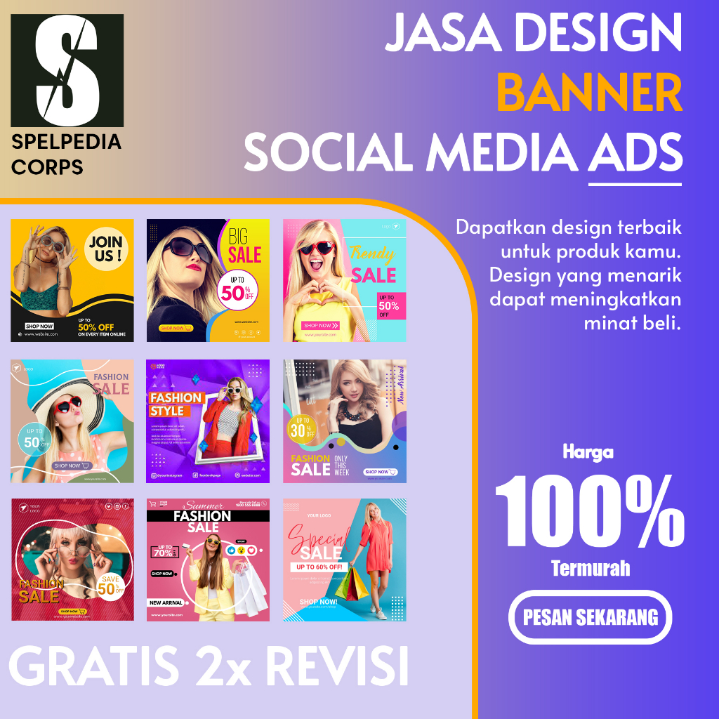 JASA DESIGN BANNER SOCIAL MEDIA ADS