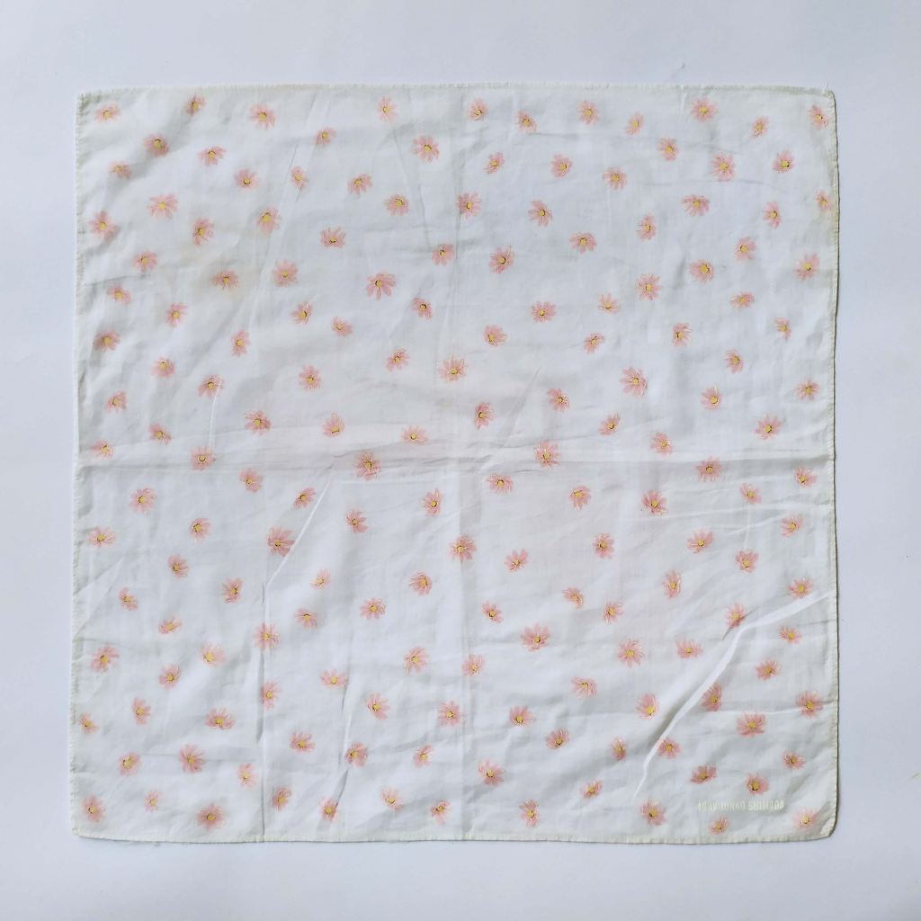 sapu tangan designer 49av junko shimada, scarf anabul anjing / kucing