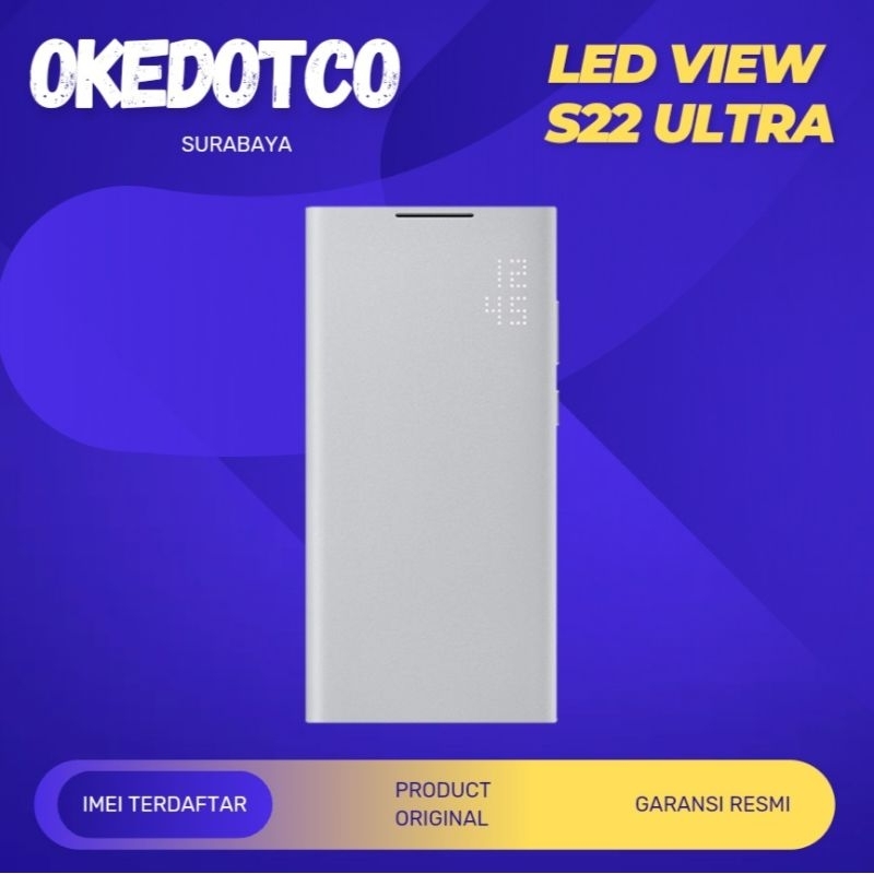 Samsung S22 Ultra 5G Case LED View Cover Original Samsung