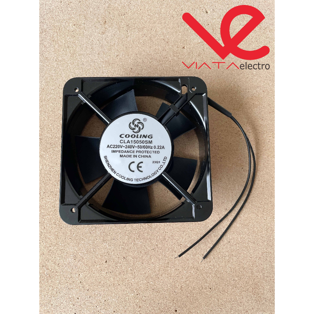 KIPAS AC 220V 15cm FAN AC 220VOLT 15 cm 220 V CLA15050 SM 0.35A 220 VOLT AC 220 VOLT