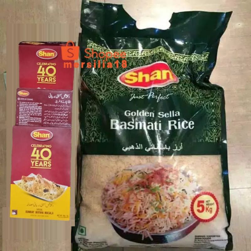 Beras basmati 1 kg + 1 kotak bumbu beryani