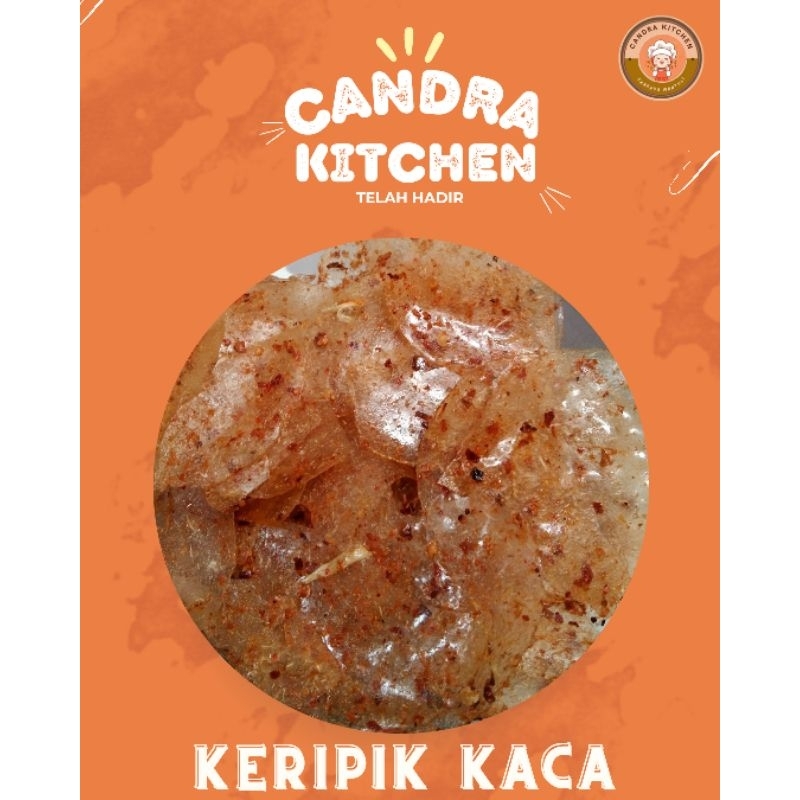 

Keripik Kaca Kripca Snack Makanan Ringan Pedas 250 gram 500 gram