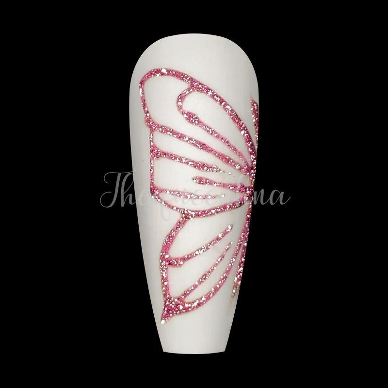 DEAR 5gr Spider Reflective Glitter Spider Gel Diamond Nail Art Elastis Disco Soak Off UV Gel