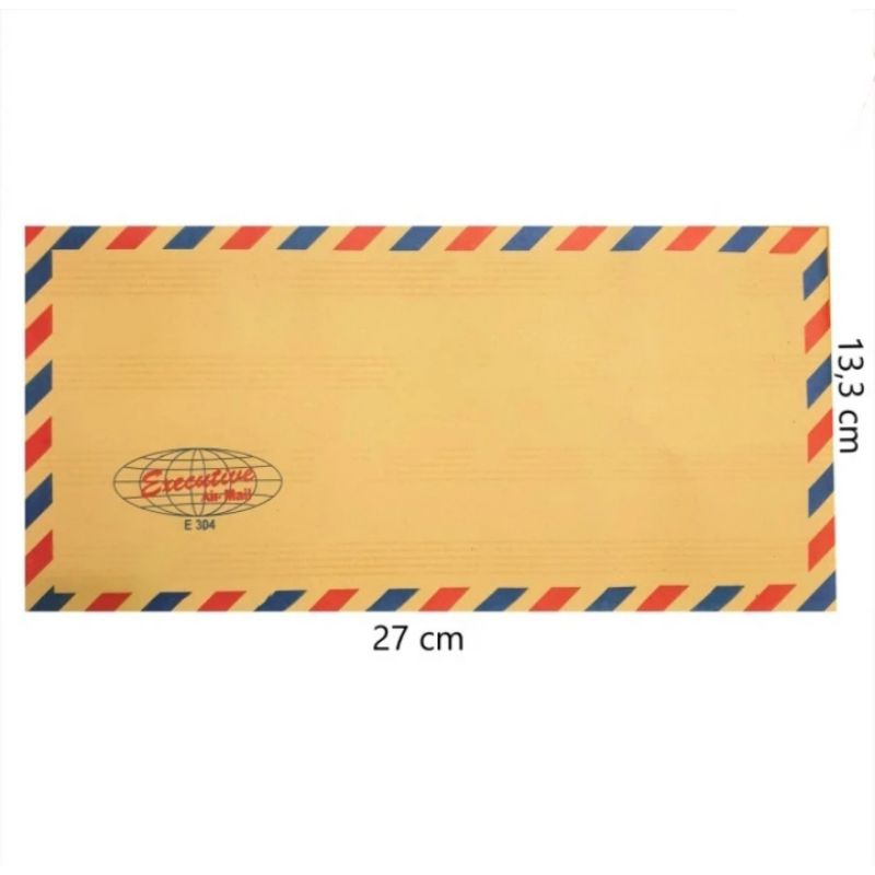 

AMPLOP AIR MAIL TALI TYPE 304 MERK EXECUTIVE