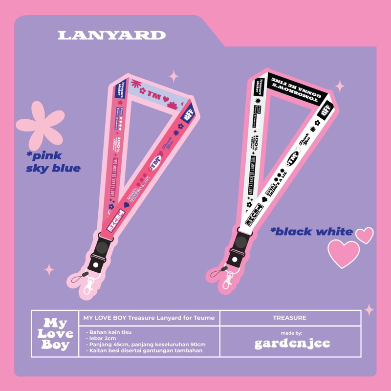 

MY LOVE BOY Treasure Lanyard for TEUME