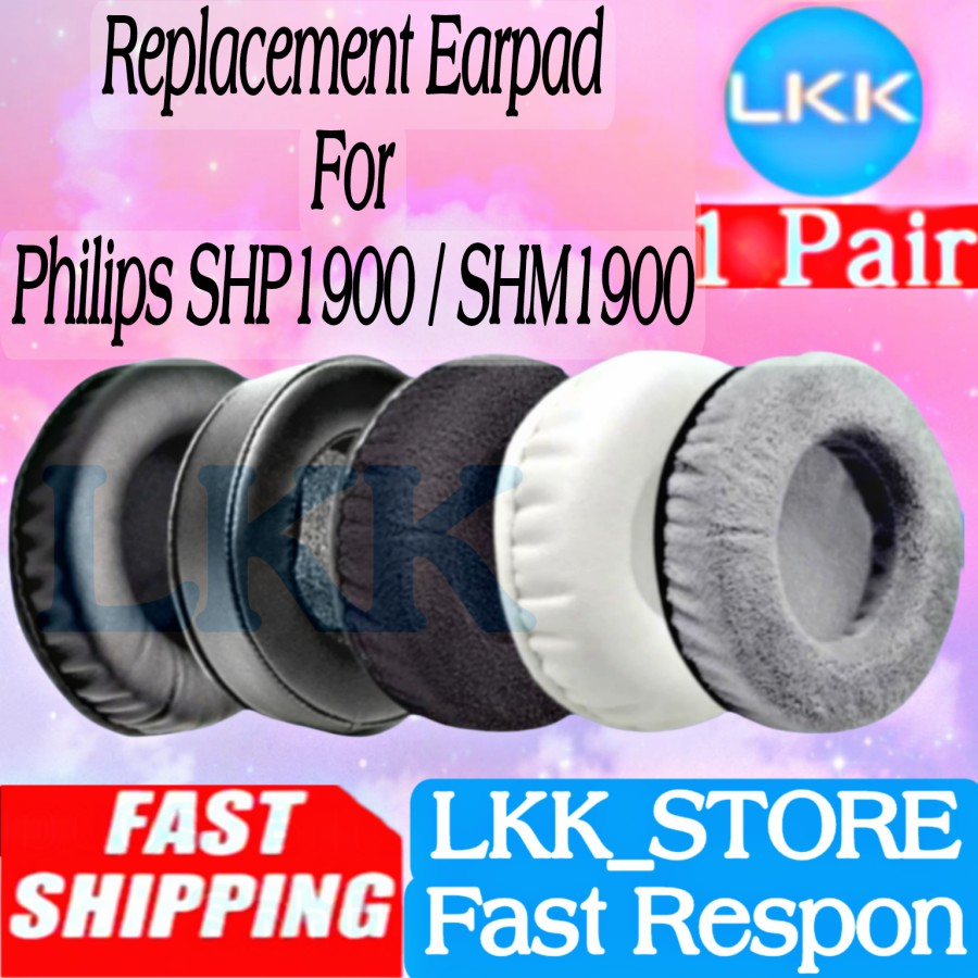 Earpad Cushion Philips SHP1900 SHM1900 Pad Earcup Philips SHP SHM 1900