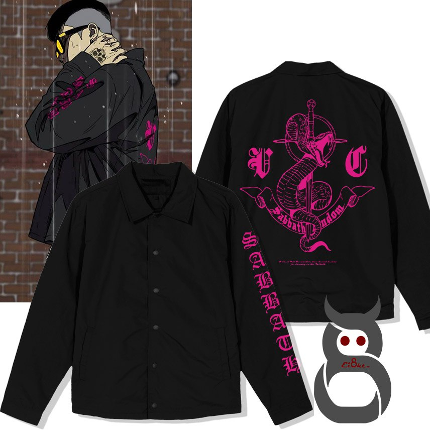 Jaket Coach WindBreaker Sabbath Wooin Wind Breaker Sabbath Crew