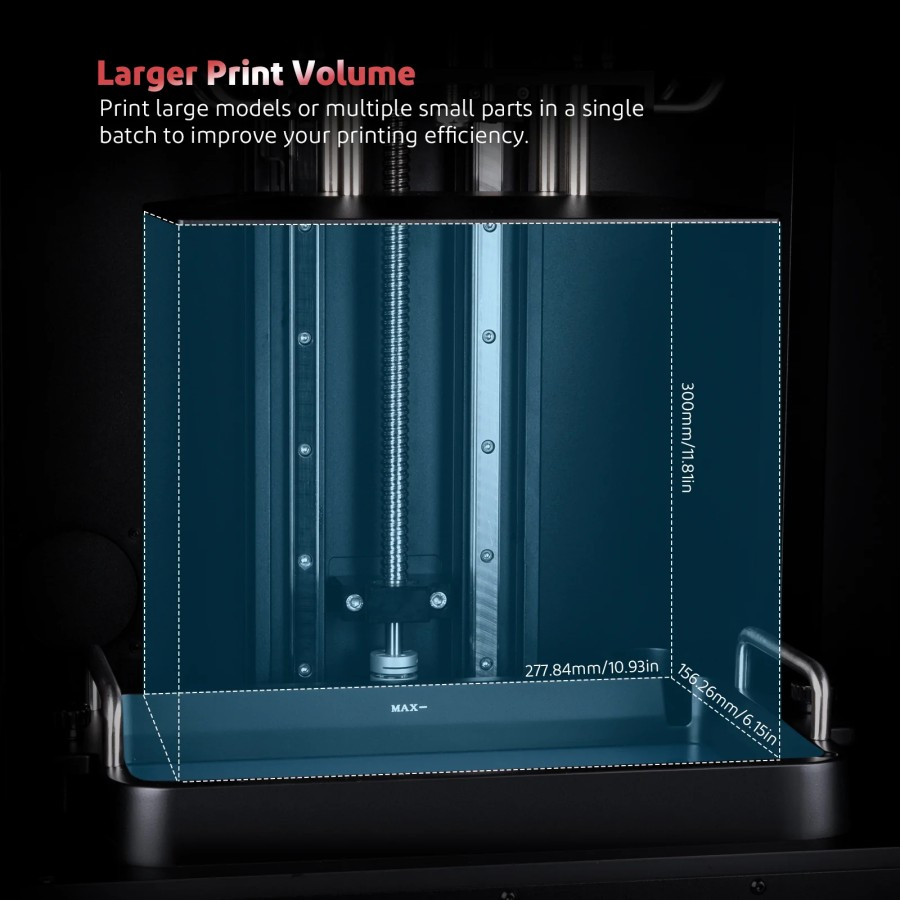 Original ELEGOO Jupiter MSLA LCD 3D Printer Resin Massive Build Volume
