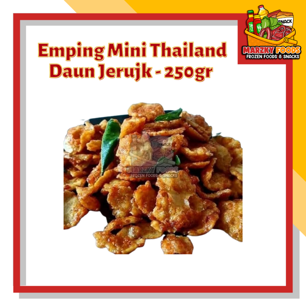 

250gr Emping Mini Thailand Daun Jeruk