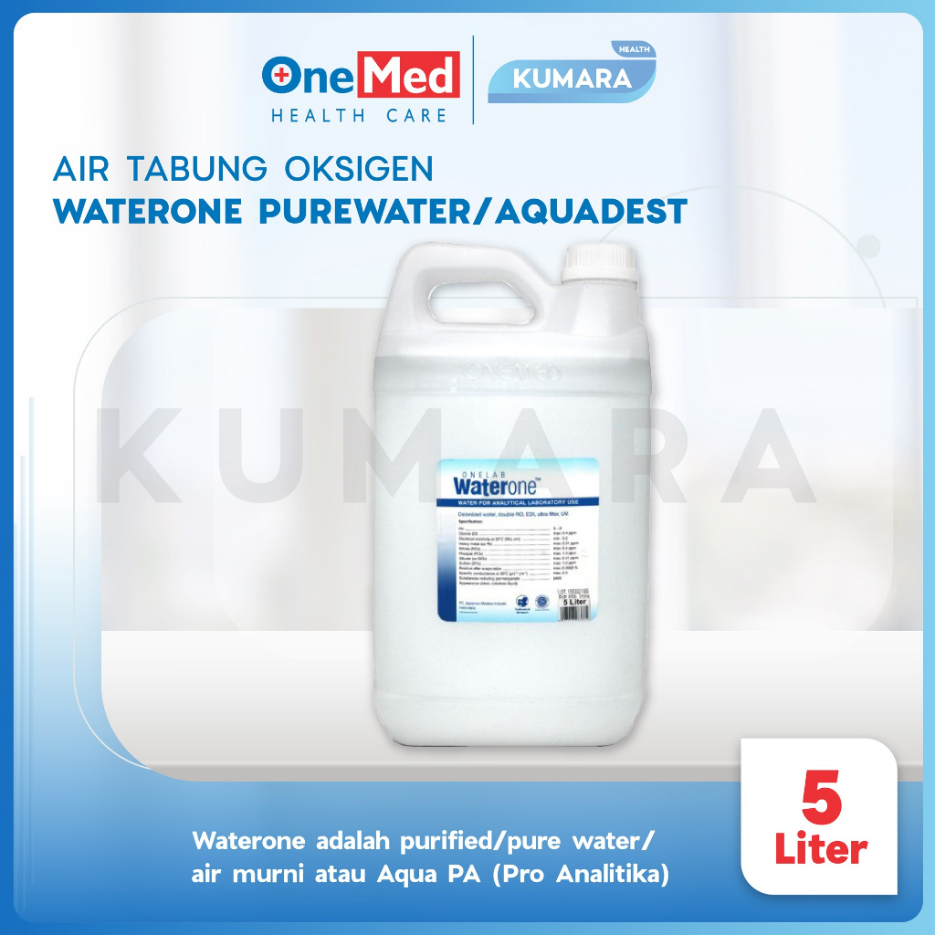 ONEMED - Waterone 5 LIter / Aquabidest