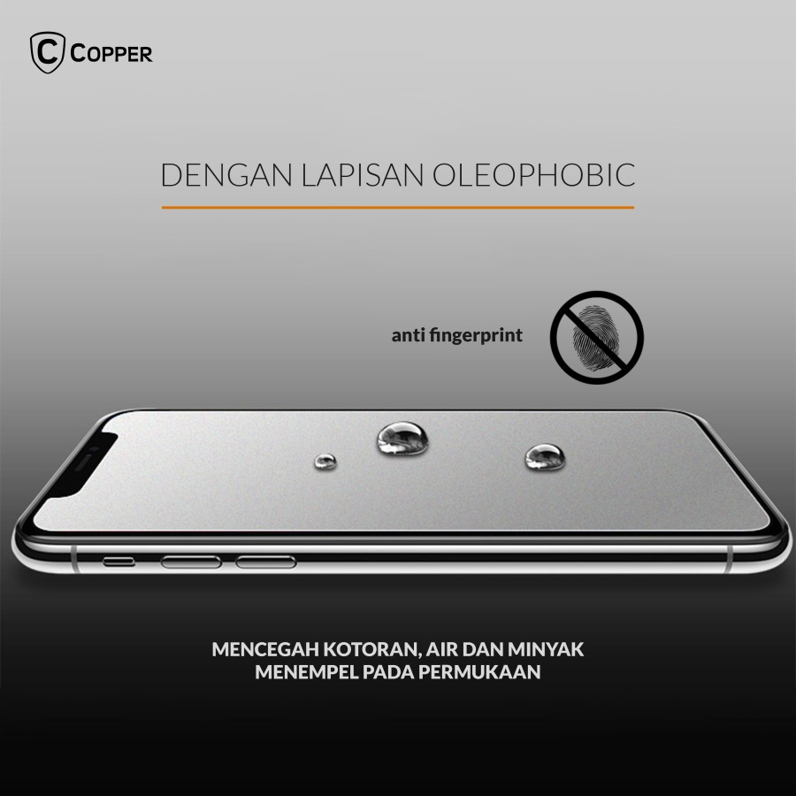 Oppo A78 (5G) - COPPER Tempered Glass ANTI GLARE - MATTE