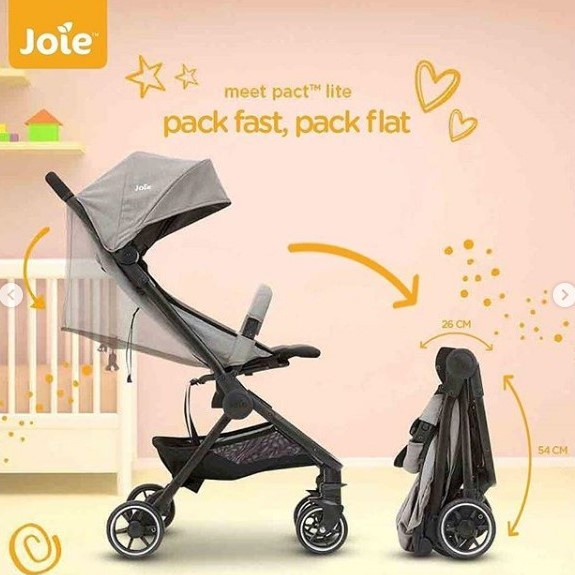 JOIE Pact Lite - Light Weight Stroller Travelling Bayi