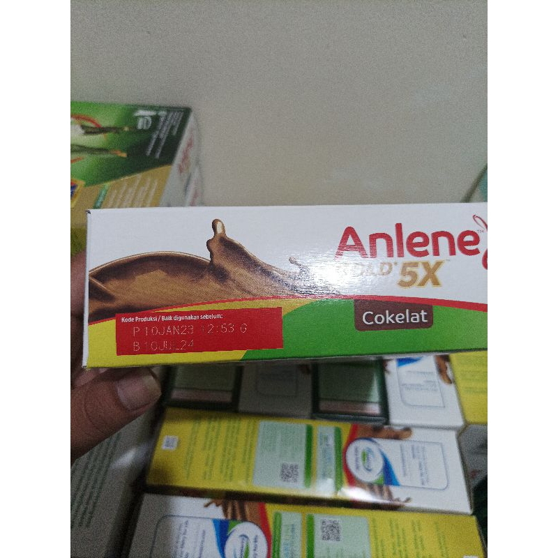 Anlene Gold 5X Susu Bubuk  COKELAT &amp; ORIGINAL 885 Gram - Nutrisi Tulang, Sendi, dan Otot