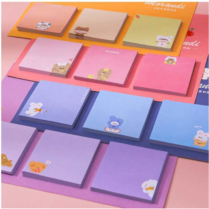 

Morandi Combination Sticky Note