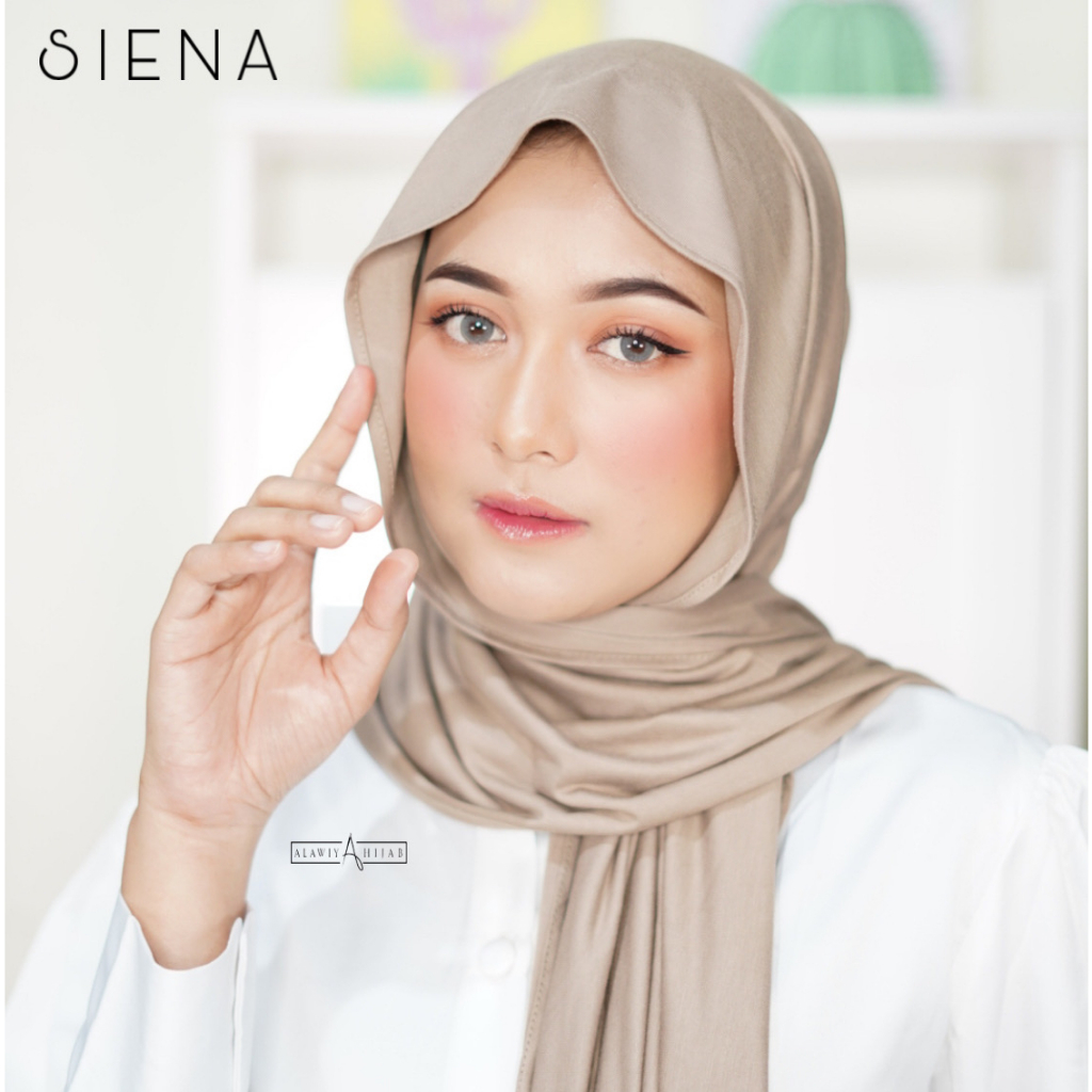 [Beli 2 Lebih Murah] Alawiyahijab - Hema Shawl Oval ( Pashmina Kaos Rayon Oval Grade A Alawiyahijab )