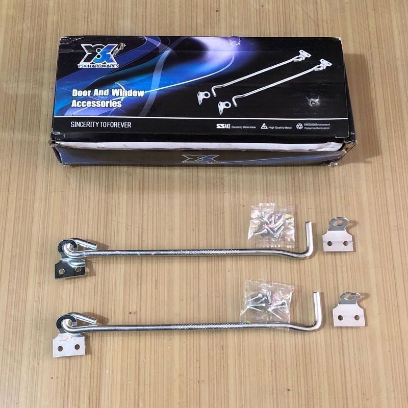 hak angin YSK 8"/ kaitan jendela stainless/ hak angin jendela murah/ hak angin penahan jendela YSK/ 