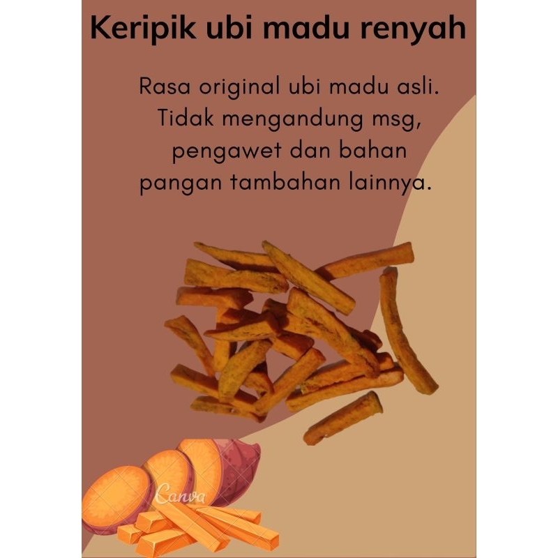 

UBI MADU CRISPY KRIPIK UBI MADU RENYAH