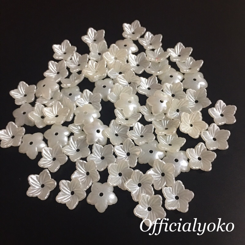 Manik Mutiara Pearl Mangkok Kelopak Bunga #3 (10gram)