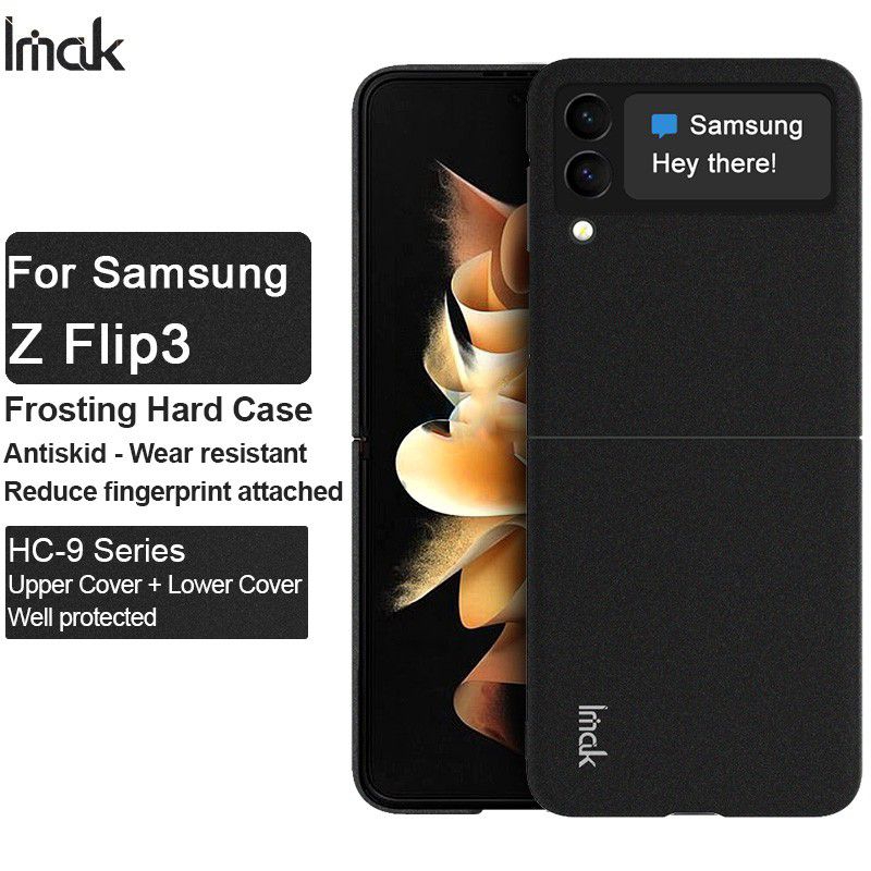 Imak Case Samsung Galaxy Z Flip 3 Flip3 5G Frosting Hard Casing Matte